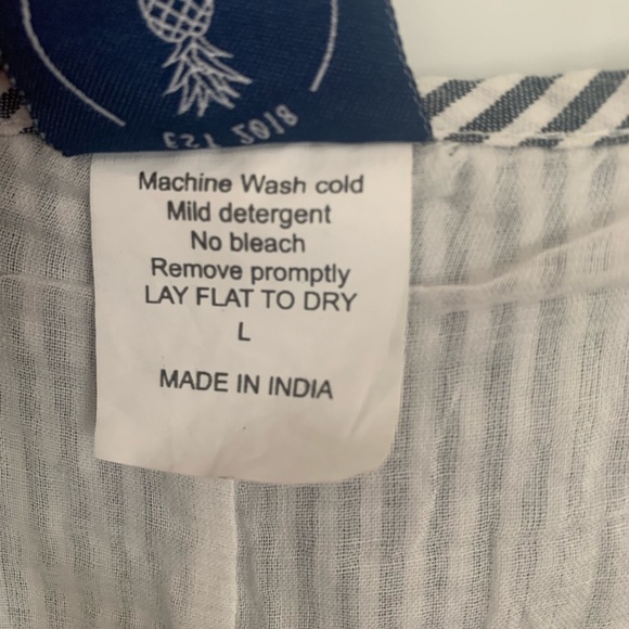 Ella Gray Shrimp and Grits Stripe dress - Picture 3 of 4